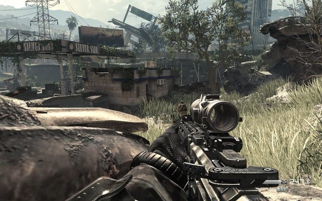 Ciekawe jakie mają ceny za benzynę? - 02 - Brave New World | Kampania - opis przejścia | Call of Duty Ghosts - Call of Duty: Ghosts - poradnik do gry