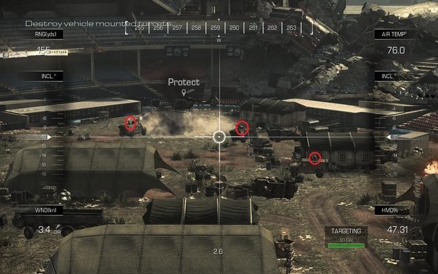 W tym momencie odzyskujesz kontrolę nad Loganem - 04 - Struck Down | Kampania - opis przejścia | Call of Duty Ghosts - Call of Duty: Ghosts - poradnik do gry