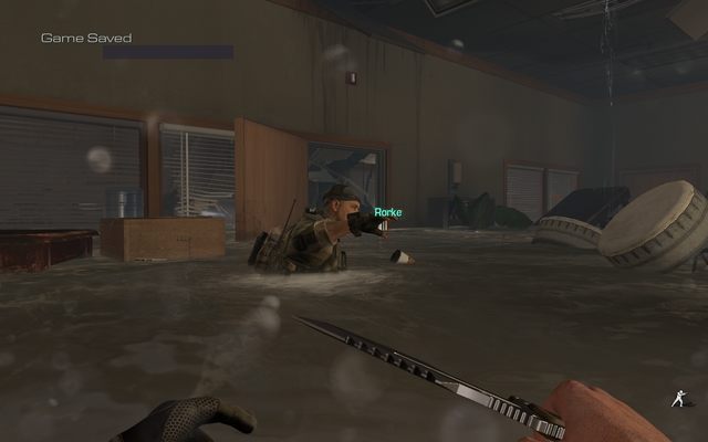 Chyba trochę zalało to biuro... - 06 - Legends Never Die | Kampania - opis przejścia | Call of Duty Ghosts - Call of Duty: Ghosts - poradnik do gry