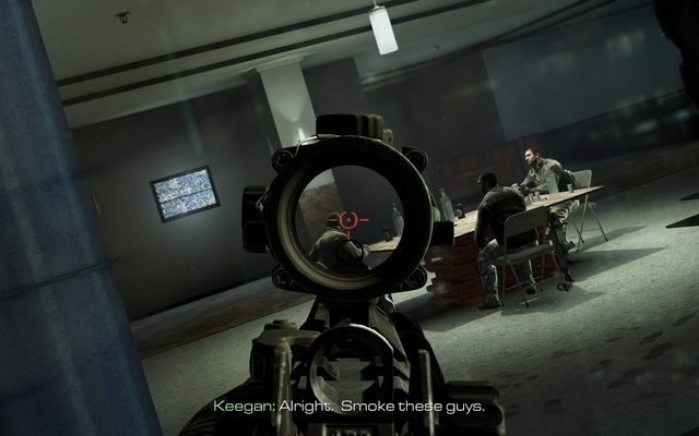 Nawet spokojnie nie można pograć w karty... - 07 - Federation Day | Kampania - opis przejścia | Call of Duty Ghosts - Call of Duty: Ghosts - poradnik do gry