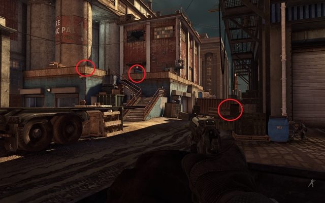 Trzymaj się typowego scenariusza - wychylaj się i eliminuj wrogów pojedynczo, uważając na nadlatujące granaty - 08 - Birds of Prey | Kampania - opis przejścia | Call of Duty Ghosts - Call of Duty: Ghosts - poradnik do gry