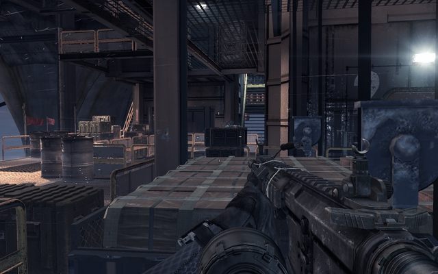 Gdy nie pomoże LKM, wspomóż się granatem. - 11 - Atlas Falls | Kampania - opis przejścia | Call of Duty Ghosts - Call of Duty: Ghosts - poradnik do gry