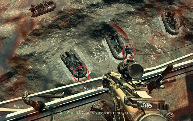 Człowiek za burtą! - 15 - All or Nothing | Kampania - opis przejścia | Call of Duty Ghosts - Call of Duty: Ghosts - poradnik do gry