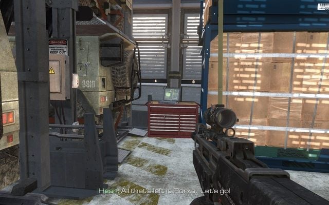 Ostatni laptop z danymi wywiadowczymi. - 18 - The Ghost Killer | Kampania - opis przejścia | Call of Duty Ghosts - Call of Duty: Ghosts - poradnik do gry