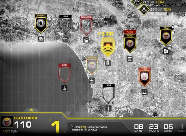 Wojny Klanów to nowy tryb gry przeznaczony dla zrzeszonych fanów Call of Duty: Ghosts - Zasady działania klanów | Informacje wstępne i porady | Call of Duty Ghosts - Call of Duty: Ghosts - poradnik do gry