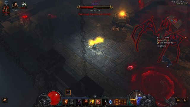 Adria jest służką Diablo, która ma obsesję na punkcie wydostania go z kamienia dusz - Adria | Walki z bossami w Diablo III - Diablo III: Reaper of Souls - poradnik do gry