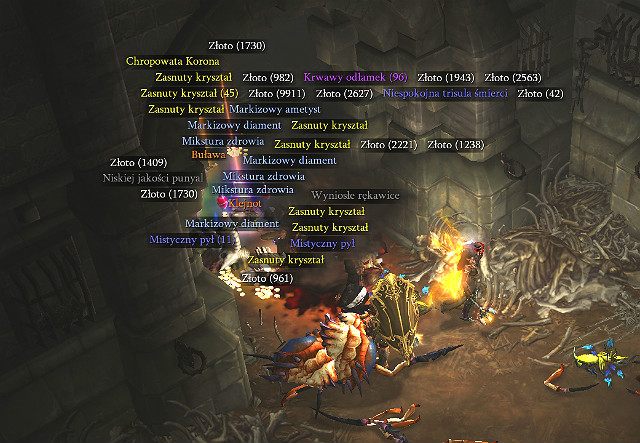 Drop uzyskany po pokonaniu Strażnika Głębokiej Szczeliny - Szczeliny Nefalemów | Opis mechanizmów rozgrywki w Diablo III - Diablo III: Reaper of Souls - poradnik do gry