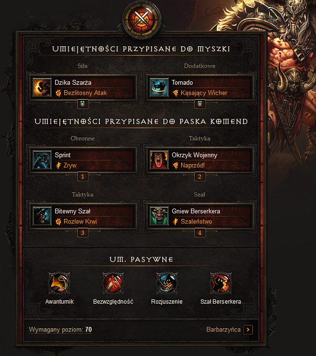 Lewy Przycisk - Barbarzyńca | Przykładowe Buildy w Diablo III - Diablo III: Reaper of Souls - poradnik do gry