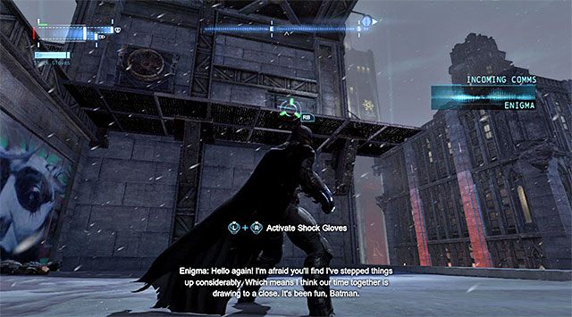 1 - Wieża komunikacyjna w dzielnicy Brylantów - Batman: Arkham Origins - poradnik do gry