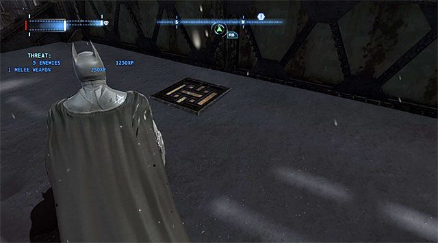 Wejście do szybu wentylacyjnego - Wieża komunikacyjna w dzielnicy Park Row - Batman: Arkham Origins - poradnik do gry