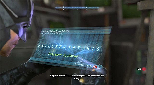 Wznów przemarsz, docierając się na najwyższy poziom wieży i otwierając pancerne drzwi - Wieża komunikacyjna w dzielnicy Mila Rozrywki - Batman: Arkham Origins - poradnik do gry