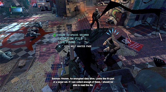 Sekret jest w głównej sali sądowej, w której m.in. stacza się pojedynek z Anarkym - Plik z danymi 1 (Park Row) - Batman: Arkham Origins - poradnik do gry