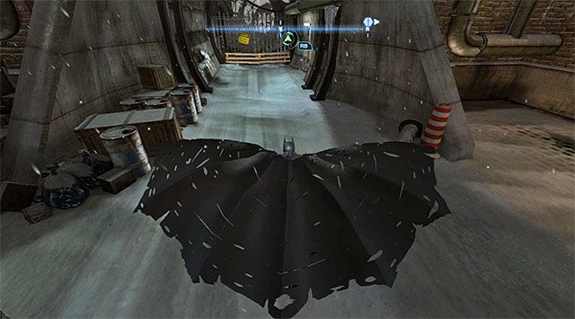 Nie sugeruj się wskazaniami mapy, a to dlatego, że sekret znajduje się w kanałach, czyli w lokacji badanej po raz pierwszy przy okazji rozwiązywania głównego zadania Odszukaj lokalizator umieszczony na Baneie (Locate the tracker placed on Bane) - Plik z danymi 2 (Park Row) - Batman: Arkham Origins - poradnik do gry