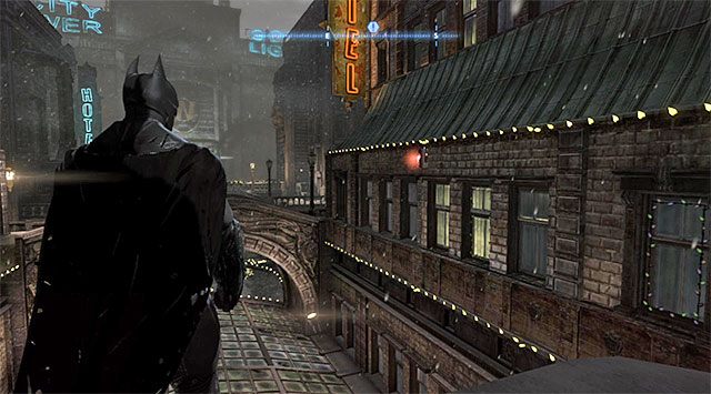 Miejsce rozpoczęcia rozwiązywania zagadki - Plik z danymi 3 (Zaułki) - Batman: Arkham Origins - poradnik do gry