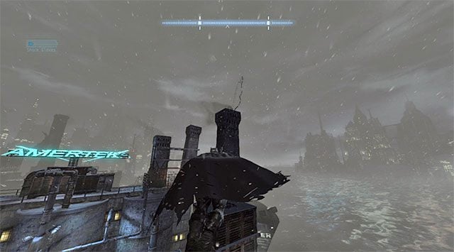 Sekret znajduje się na najwyżej położonym i pozornie niedostępnym balkoniku wieży komunikacyjnej w Dzielnicy przemysłowej - Plik z danymi 9 (Dzielnica przemysłowa) - Batman: Arkham Origins - poradnik do gry