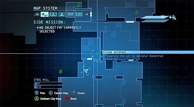 Sekret ten możesz odnaleźć w hucie [Steel Mill] - Plik z danymi 10 (Dzielnica przemysłowa) - Batman: Arkham Origins - poradnik do gry