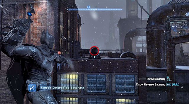 Rozpocznij na dachu na południe od sekretu - Plik z danymi 13 (Coventry) - Batman: Arkham Origins - poradnik do gry