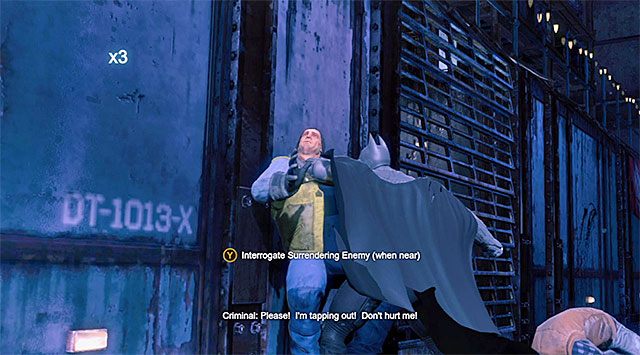 Musisz przesłuchać ostatniego pokonanego przeciwnika - Zlokalizuj Pingwina #2 - Batman: Arkham Origins - poradnik do gry