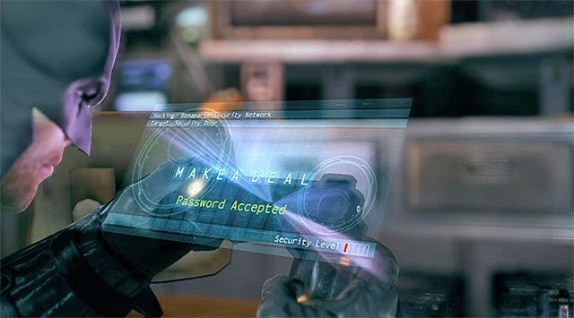 Skorzystaj z windy celem dotarcia do biura Tracey i bądź gotowy do wciśnięcia w odpowiednim momencie przycisku/klawisza kontrataku - Uzyskaj dostęp do biura Pingwina - górny pokład - Batman: Arkham Origins - poradnik do gry