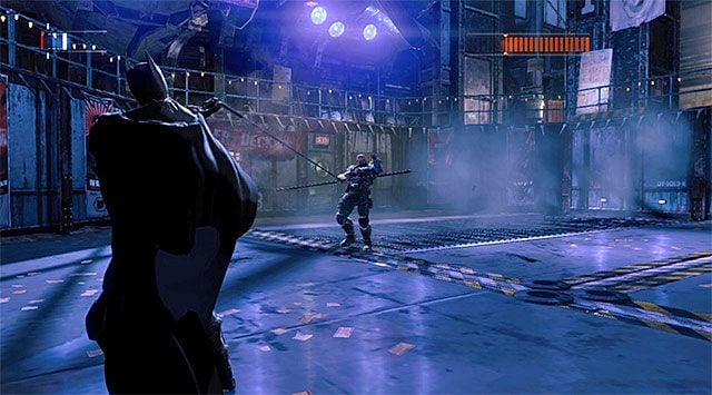 Przyciągnij do siebie Deathstrokea - Pokonaj Deathstrokea - Batman: Arkham Origins - poradnik do gry