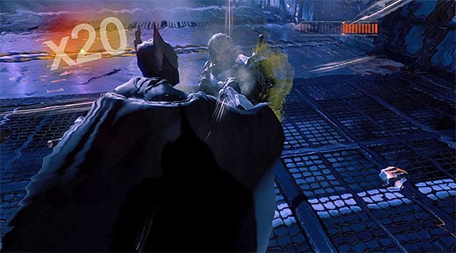 Wyprowadzaj kolejne ciosy w serii - Pokonaj Deathstrokea - Batman: Arkham Origins - poradnik do gry