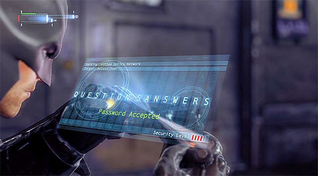 Kryjówkę Enigmy po raz ostatni odwiedź po odnalezieniu wszystkich dwustu pakietów, czyli po skompletowaniu dwudziestu plików z danymi - Enigma - Batman: Arkham Origins - poradnik do gry