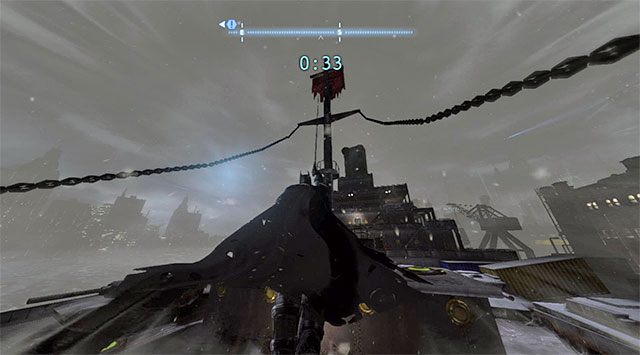 Użyj rękawic elektrycznych na generatorze odnalezionym na pokładzie okrętu i ustaw się na pierwszej płycie naciskowej - Plik z danymi 7 (Mila Rozrywki) - Batman: Arkham Origins - poradnik do gry