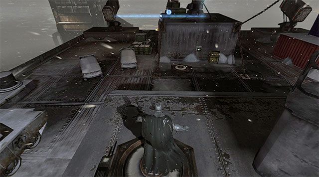 Ponownie skorzystaj z wyrzutni haków żeby katapultować się - Plik z danymi 7 (Mila Rozrywki) - Batman: Arkham Origins - poradnik do gry