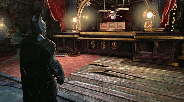 Znaki dolara, w które musisz trafić batarangami - Plik z danymi 7 (Mila Rozrywki) - Batman: Arkham Origins - poradnik do gry