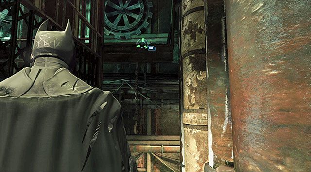 Sekret znajduje się w pobliżu szybu windy towarowej [Freight Elevator Shaft] - Plik z danymi 11 (Most Pioneers Bridge w Gotham) - Batman: Arkham Origins - poradnik do gry