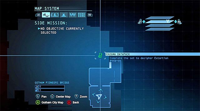 Sekret znajduje się w pomieszczeniu [Train Station Maintenance], czyli w obszarze łączącym górną część szybu windy towarowej ze stacją kolejową - Plik z danymi 11 (Most Pioneers Bridge w Gotham) - Batman: Arkham Origins - poradnik do gry
