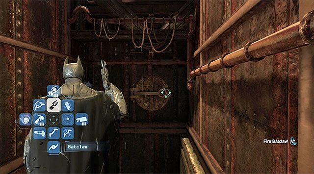 Rozpocznij na górnej półce na południowy-wschód od sekretu - Plik z danymi 11 (Most Pioneers Bridge w Gotham) - Batman: Arkham Origins - poradnik do gry