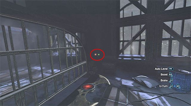 Wybierz teraz z inwentarza zdalnie sterowany batarang i wrzuć go do rury znajdującej się za otwartym przed chwilą włazem - Plik z danymi 11 (Most Pioneers Bridge w Gotham) - Batman: Arkham Origins - poradnik do gry