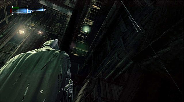 Sekret znajduje się w północnej części szybu windy towarowej [Freight Elevator Shaft] - Plik z danymi 11 (Most Pioneers Bridge w Gotham) - Batman: Arkham Origins - poradnik do gry