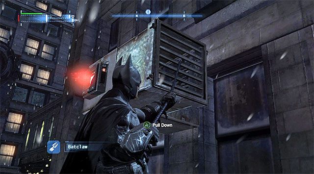 Szyb wentylacyjny - Plik z danymi 17 (Dzielnica brylantów) - Batman: Arkham Origins - poradnik do gry