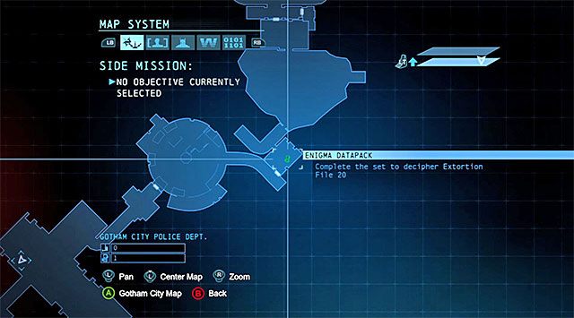 Sekret znajduje się w południowym pomieszczeniu telekomunikacyjnym komisariatu policji [GCPD Telecom Room], do którego możesz dotrzeć wyłącznie od strony zachodnich kanałów [Burnley Sewers - West] - Plik z danymi 20 (Burnley) - Batman: Arkham Origins - poradnik do gry