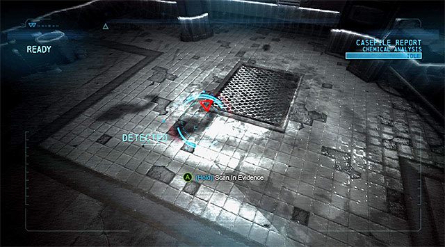 Pierwszy ślad - Przeskanuj próbkę trucizny Copperhead - Batman: Arkham Origins - poradnik do gry