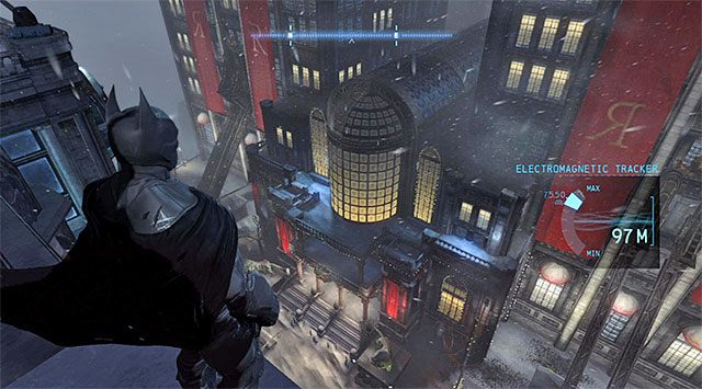 Okolice hotelu - Śledź sygnaturę elektromagnetyczną - Batman: Arkham Origins - poradnik do gry