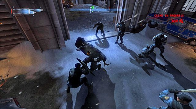 Uważaj na lepiej wyposażonych policjantów - Przedostań się do hotelu Gotham City Royal - Batman: Arkham Origins - poradnik do gry