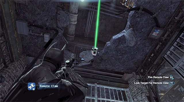 Miejsce rozwinięcia liny - Przedostań się do hotelu Gotham City Royal - Batman: Arkham Origins - poradnik do gry