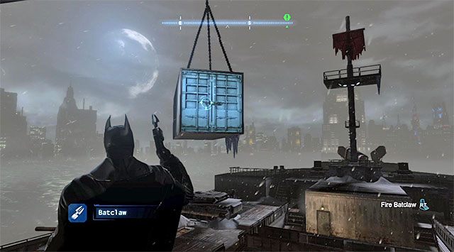 Odnalezienie składu broni może ci tu sprawić trochę problemów - Pingwin (Penguin) - Batman: Arkham Origins - poradnik do gry