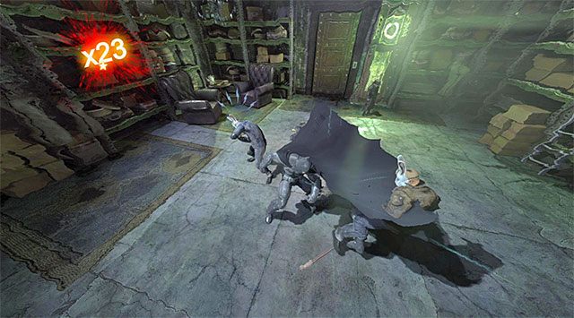 Zanim będziesz mógł zagadać do Kapelusznika musisz pokonać jego ludzi - Szalony Kapelusznik (The Mad Hatter) - Batman: Arkham Origins - poradnik do gry