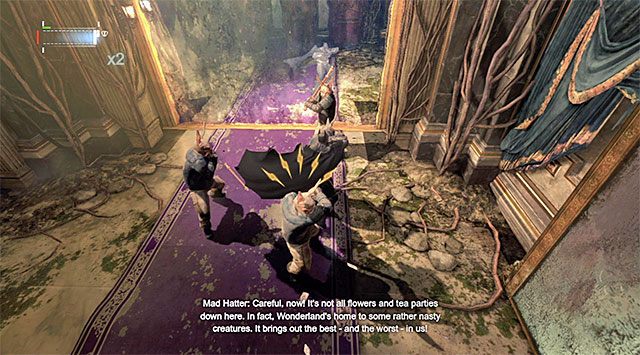 Sukcesywnie eliminuj kolejnych wrogów i reaguj kontrami na ich ataki - Szalony Kapelusznik (The Mad Hatter) - Batman: Arkham Origins - poradnik do gry