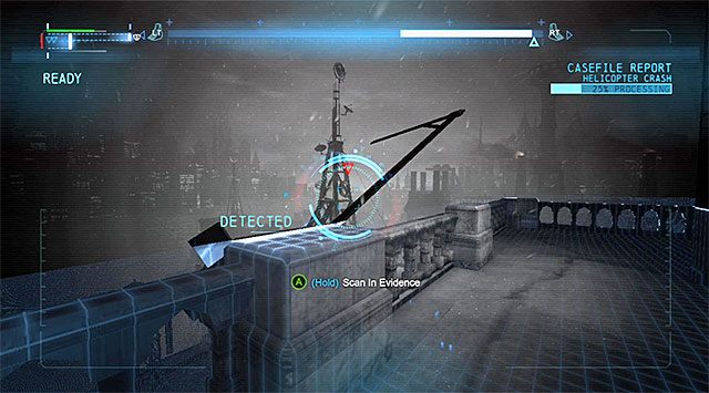 Balustrada - Sprawa 1224-4 - Wypadek helikoptera - Batman: Arkham Origins - poradnik do gry