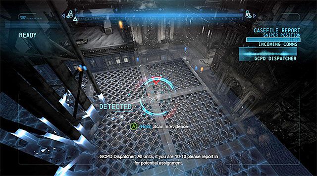 Leżąca na balkoniku łuska - Sprawa 1224-4 - Wypadek helikoptera - Batman: Arkham Origins - poradnik do gry