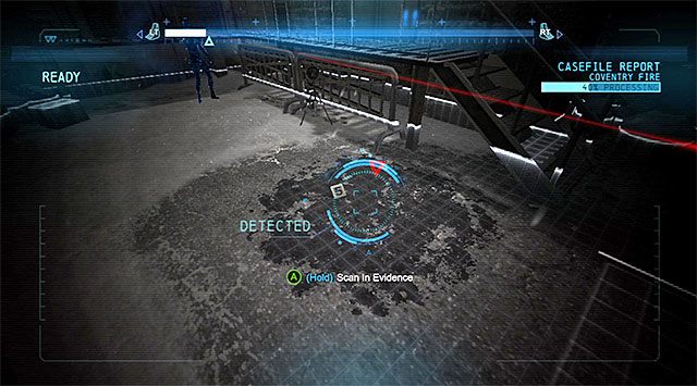 Miejsce pożaru - Sprawa 1224-7 - Pożar w Coventry - Batman: Arkham Origins - poradnik do gry