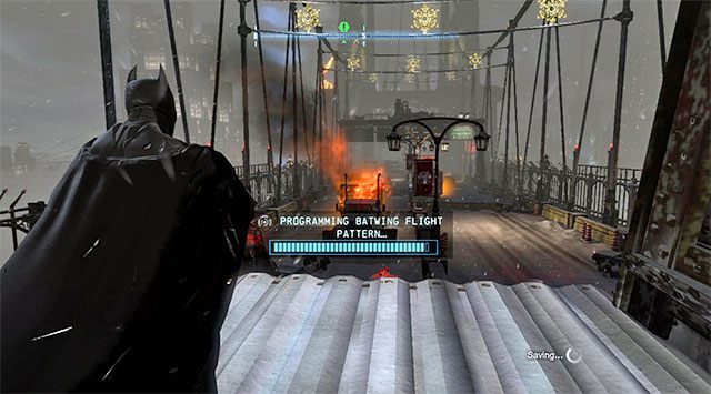 Musisz dotrzeć w okolice mostu - Zatrzymaj Świetlika na moście Pioneers Bridge - Batman: Arkham Origins - poradnik do gry