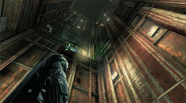 Miejsce rozpoczęcia wspinaczki - Odszukaj bomby Świetlika - Batman: Arkham Origins - poradnik do gry