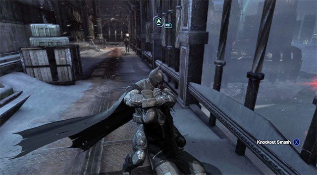 Do wyeliminowania pozostało jeszcze dwóch snajperów - Rozbrój bombę przy południowym filarze - Batman: Arkham Origins - poradnik do gry