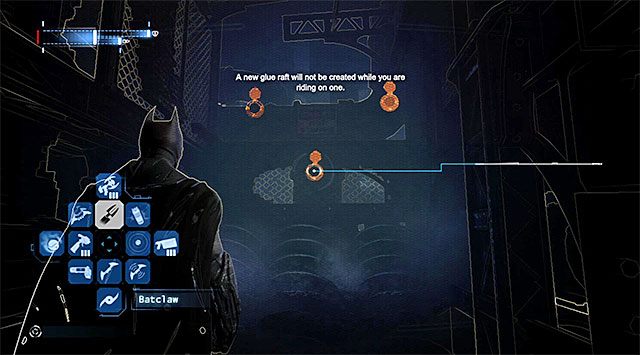 Wyceluj granatami klejowymi w dwie kolejne rury (są one zlokalizowane po lewej i po prawej stronie) - Przedostań się do więzienia Blackgate kanałami - Batman: Arkham Origins - poradnik do gry
